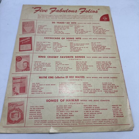 RICH YOUNG & PRETTY Sheet Music "I Can See You & Wonder" Jane Powell Vic Damone - Picture 10 of 11